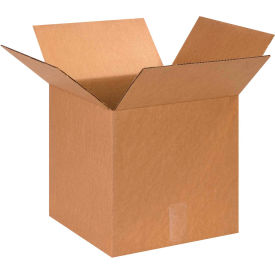 Cube Cardboard Corrugated Boxes, 13"L x 13"W x 13"H, Kraft