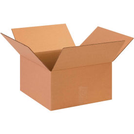 Cardboard Corrugated Boxes, 13-1/2"L x 13-1/2"W x 7-1/2"H, Kraft
