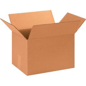 Cardboard Corrugated Boxes, 13-3/4"L x 10-1/4"W x 9-1/8"H, Kraft