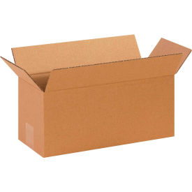 Long Cardboard Corrugated Boxes, 14"L x 6"W x 6"H, Kraft