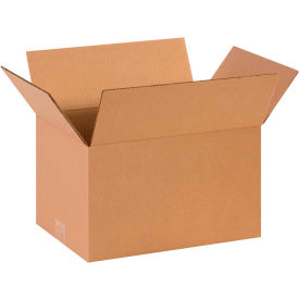 Cardboard Corrugated Boxes, 14"L x 10"W x 8"H, Kraft