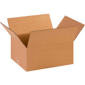 Cardboard Corrugated Boxes, 14"L x 11"W x 6"H, Kraft