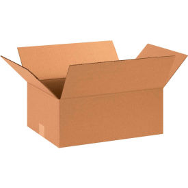 Cardboard Corrugated Boxes, 15"L x 11"W x 6"H, Kraft