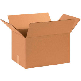 Cardboard Corrugated Boxes, 15"L x 11"W x 9"H, Kraft