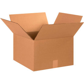 Cardboard Corrugated Boxes, 15"L x 15"W x 10"H, Kraft