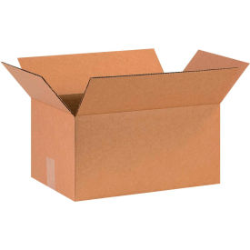 Cardboard Corrugated Boxes, 16"L x 10"W x 8"H, Kraft