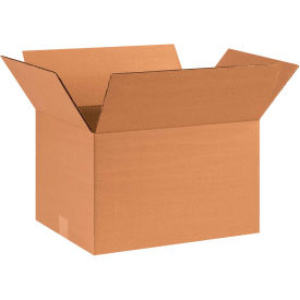 Cardboard Corrugated Boxes, 16"L x 12"W x 10"H, Kraft