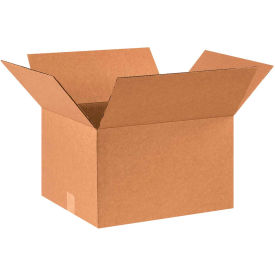 Cardboard Corrugated Boxes, 16"L x 14"W x 10"H, Kraft
