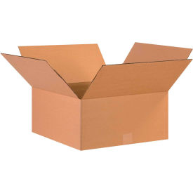 Cardboard Corrugated Boxes, 17"L x 17"W x 8"H, Kraft