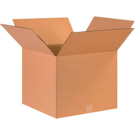 Cardboard Corrugated Boxes, 17"L x 17"W x 14"H, Kraft