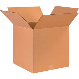 Cube Corrugated Boxes, 17"L x 17"W x 17"H, Kraft