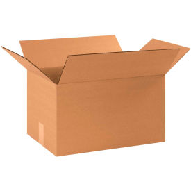 Cardboard Corrugated Boxes, 17-1/4"L x 11-1/4"W x 10"H, Kraft