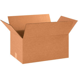 Cardboard Corrugated Boxes, 18"L x 12"W x 9"H, Kraft