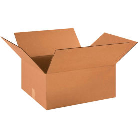 Cardboard Corrugated Boxes, 18"L x 16"W x 8"H, Kraft
