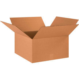 Cardboard Corrugated Boxes, 18"L x 18"W x 10"H, Kraft