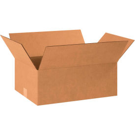 Cardboard Corrugated Boxes, 18-1/2"L x 12-1/2"W x 7"H, Kraft
