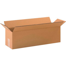 Long Cardboard Corrugated Boxes, 20"L x 6"W x 6"H, Kraft