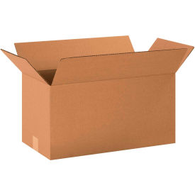 Long Cardboard Corrugated Boxes, 20"L x 10"W x 10"H, Kraft