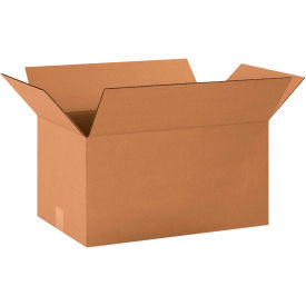 Cardboard Corrugated Boxes, 20"L x 12"W x 10"H, Kraft