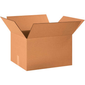Cardboard Corrugated Boxes, 20"L x 16"W x 12"H, Kraft