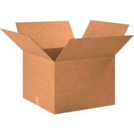 Cardboard Corrugated Boxes, 20"L x 20"W x 14"H, Kraft