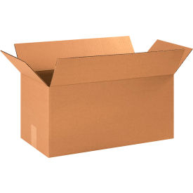 Cardboard Corrugated Boxes, 21"L x 10"W x 10"H, Kraft