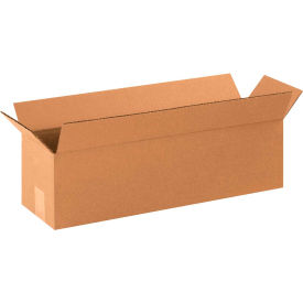 Long Cardboard Corrugated Boxes, 22"L x 6"W x 6"H, Kraft