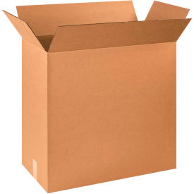Cardboard Corrugated Boxes, 24"L x 12"W x 24"H, Kraft