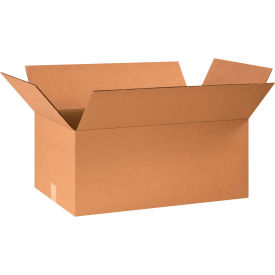 Cardboard Corrugated Boxes, 24"L x 14"W x 10"H, Kraft