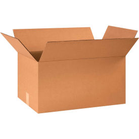 Cardboard Corrugated Boxes, 24"L x 14"W x 12"H, Kraft