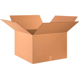 Cardboard Corrugated Boxes, 24"L x 24"W x 16"H, Kraft