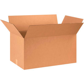Cardboard Corrugated Boxes, 28"L x 16"W x 14"H, Kraft