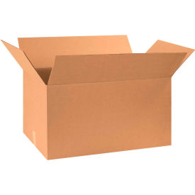 Cardboard Corrugated Boxes, 30"L x 17"W x 16"H, Kraft