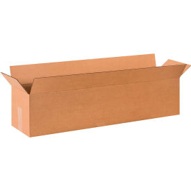 Long Cardboard Corrugated Boxes, 36"L x 8"W x 8"H, Kraft