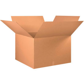 Cardboard Corrugated Boxes, 36"L x 36"W x 24"H, Kraft