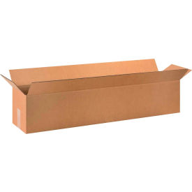 Long Cardboard Corrugated Boxes, 40"L x 8"W x 8"H, Kraft