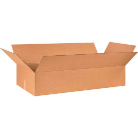 Cardboard Corrugated Boxes, 40"L x 18"W x 8"H, Kraft
