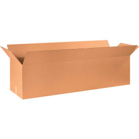 Long Cardboard Corrugated Boxes, 48"L x 12"W x 12"H, Kraft