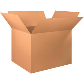 Cardboard Corrugated Boxes, 48"L x 40"W x 36"H, Kraft