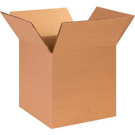 Heavy Duty Cardboard Corrugated Boxes, 14"L x 14"W x 14"H, Kraft