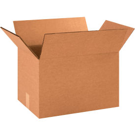 Heavy Duty Cardboard Corrugated Boxes, 18"L x 12"W x 12"H, Kraft
