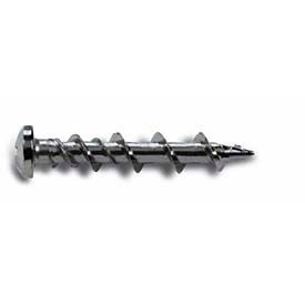 Wall-Dog™ Screw Anchor, Pan Head, 1-1/4", Black