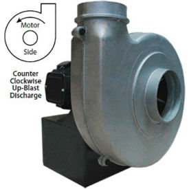 Explosion Proof Blower 1-1/2 HP, Single Phase, CCW, Upblast, 1055 CFM
