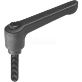 Nylon Plastic Adjustable Lever With Steel Components 5/16-18 x 2.48 Stud 2.48"L - Made In USA