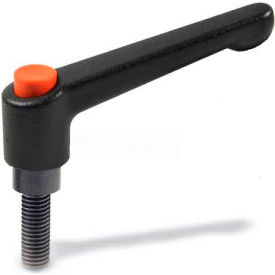 Adjustable Lever with Push Button and Steel Components 5/16-18 x 2.48 Stud 2.48"L