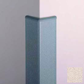 Surface Mounted Corner Guard, 90 degrees, 3'' Wings, 4'H with Caps, Beige Desert