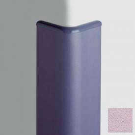 Surface Mounted Corner Guard Bullnose 90 degree, 3'' Wings, 4'H with Caps, Lavender Heather