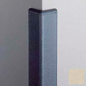 Surface Mounted Corner Guard 90 degrees, 2'' Wings, 4'H W/Caps, Bone