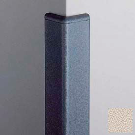 Surface Mounted Corner Guard 90 degrees, 2'' Wings, 4'H W/Caps, Khaki Brown