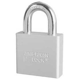 No. A1305CLR Solid Aluminum Rectangular Padlock - Clear